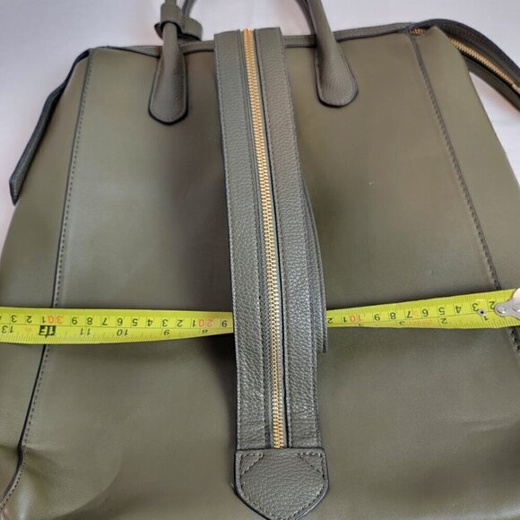Target - A New Day - Backpack / Sling Bag - Olive Green Faux Leather main image 4